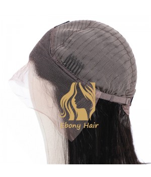 Free Part 13x4 Brazilian Straight Human Hair Lace Front Wig 150 Density
